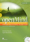 OPENMIND WORKBOOK LEVEL 1A