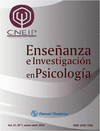 ENSEANZA E INVESTIGACION EN PSICOLOGIA VOL 21 NO 1 ENE-JUNIO 2016