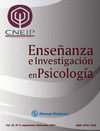 ENSEANZA E INVESTIGACION EN PSICOLOGIA VOL 22 NO 3 SEP-DIC 2017