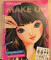 CUADERNO PARA DIBUJAR MAKE UP CREATE YOUR TOP MODEL