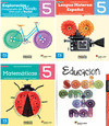 PACK LENGUA MATE ESPA�OL, MATEMATICAS, EXPLO MUNDO SOCIOEMOCIONAL 5 ESPA ED19