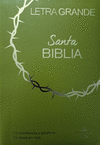 SANMTA BIBLIA 1960 LETRA GRANDE, VINI, COLOR VERDE, CON CIERRE.