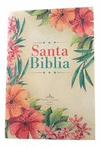 SANTA BIBLIA RVR60 COLOR AMARILLO FLORES