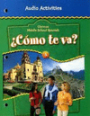 COMO TE VA? A NIVEL VERDE AUDIO ACTIVITIES