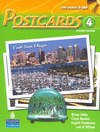 POSTCARDS SUTDENT BOOK W/CD ROM AND AUDIO CD LEVEL 4