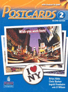 POSTCARDS SUTDENT BOOK W/CD ROM AND AUDIO CD LEVEL 2