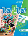 TEEN2TEEN LEVEL 4 STUDENT BOOK AND WORKBOOK WITH CD ROM