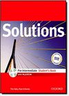 SOLUTIONS PRE-INTERMEDIATE STUDENTS BOOK