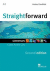 STRAIGHTFORWARD ELEMENTARY CLASS AUDIO CD (2) 2ND ED