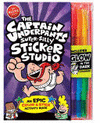 THE CAPITAIN UNDERPANTS SUPER-SILLY STICKER STUDIO