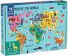 MAP OF THE WORLD GEO PZZLE