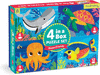 OCEAN FRIENDS 4-IN-A-BO