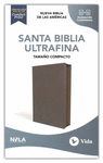 SANTA BIBLIA ULTRA FINA TAMA�O COMPACTO PIEL FABRICADA EDICION LETRA ROJA