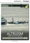 CDIR  INTERMEDIATE  ALTRUISM WHATS IN IT FOR ME? BOOK WITH ONLINE ACCESS