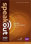 SPEAKOUT 2ND ED STUDENT BOOK & WORKBOOK SPLIT B ADVANCED