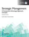STRATEGIC MNGMNT: A COMPET ADV ANTAGE APPR CONCEPTS GEP16