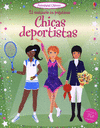 CHICAS DEPORTISTAS EL VESTUARIO EN PEGATINAS