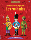 SOLDADOS LOS EL VESTUARIO EN PEGATINAS
