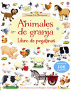 ANIMALES DE GRANJA LIBRO DE PEGATINAS