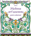 MOTIVOS ART NOUVEAU PARA COLOREAR