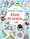 ALBUM DE PIRATAS COLOREO Y PEGO