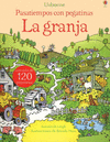 PASATIEMPOS CON PEGATINAS LA GRANJA