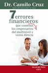 7 ERRORES FINANCIEROS QUE COMETEN LOS EMPRESARIOS DEL MULTINIVEL Y VENTA DIRECTA