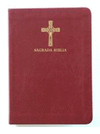 BIBLIA CATOLICA EN ESPA�OL. SIMIL PIEL VINOTINTO, TAMA�O COMPACTO
