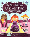 LIBRO DE ACTIVIDADES CON STICKERS: RECREO CON LAS PRINCESAS