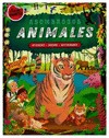 CON STICKERS GIGANTES ASOMBROSOS ANIMALES