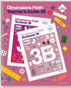 DIMENSIONS MATH TEACHER GUIDE 3B