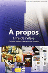 M A PROPOS B1-B2 T1 LCDA