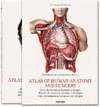 ATLAS OF HUMAN A ANATOMY AND SURGERY. 2TOMOS. THE COPLETE COLOURED PLATES OF 18