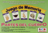 MEMORY GAME PARTS OF THE BODY
