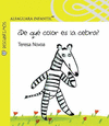 DE QUE COLOR ES LA CEBRA