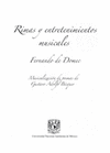 RIMAS Y ENTRETENIMIENTOS MUSICALES MUSICALIZACION DE POEMAS DE GUSTAVO ADOLFO BECQUER