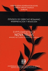 ESTUDIOS DE DERECHO ROMANO INTERPRETACION Y TRADICION