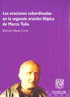 LAS ORACIONES SUBORDINADAS EN LA SEGUNDA ORACION FILIPICA DE MARCO TULIO
