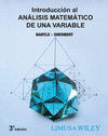 INTRODUCCION AL ANALISIS MATEMATICO DE UNA VARIABLE 3A ED