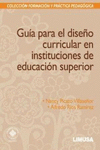 GUIA PARA EL DISE#O CURRICULAR EN INSTITUCIONES DE EDUCACION SUPE