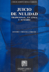 JUICIO DE NULIDAD TRADICIONAL EN LINEA Y SUMARIO ESTUDIO
