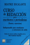 CURSO DE REDACCION PARA ESCRITORES Y PERIODISTAS