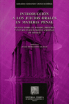 INTRODUCCION A LOS JUICIOS ORALES EN MATERIA PENAL