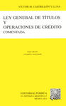 LEY GENERAL DE TITULOS Y OPERACIONES DE CREDITO COMENTADA
