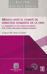 MEXICO ANTE EL COMITE DE DERECHOS HUMANOS DE LA ONU AYALA CORAO