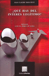 �QUE HAY DEL INTERES LEGITIMO?