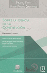 SOBRE LA ESENCIA DE LA CONSTITUCION LASSALLE