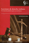 LECCIONES DE DERECHO INDIANO GUERRERO GALVAN