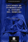 LECCIONES DE INTRODUCCION AL ESTUDIO DEL DERECHO