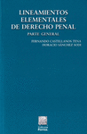 LINEAMIENTOS ELEMENTALES DE DERECHO PENAL PARTE GENERAL
